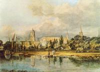 Turner, Joseph Mallord William - South View of Christ Church, etc., from the Meadows